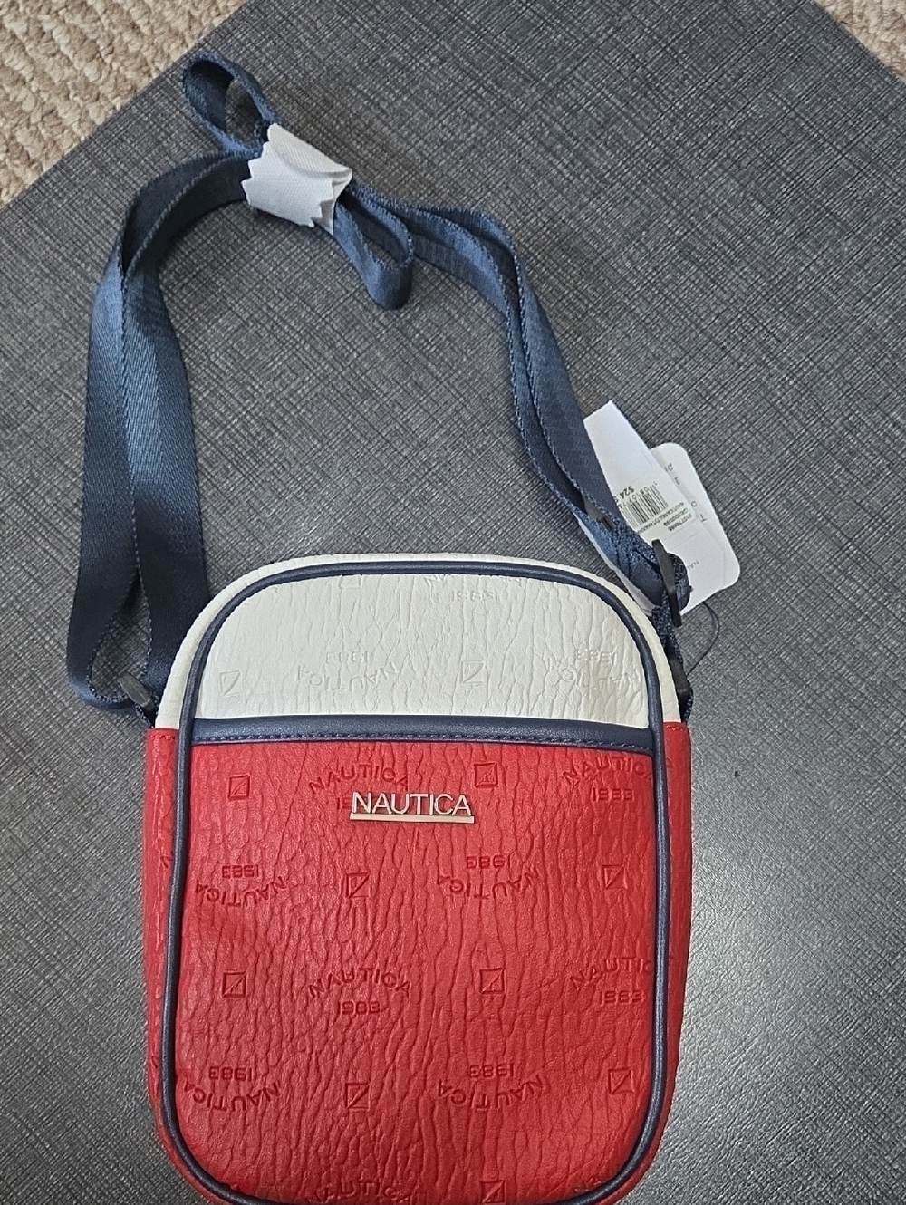 Nautica Crossbody Purse Nwt Red White Blue